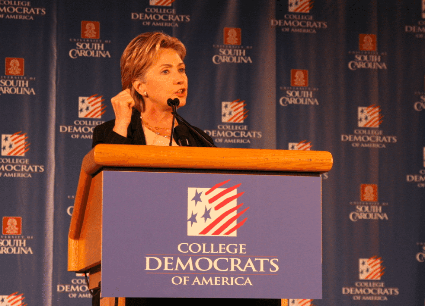 Hillary Cinton, South Carolina 2008