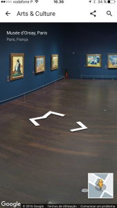 Ved hjælp af teknikken fra Google Street View kan man komme på rundtur på en række museer