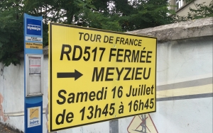 Tour de France - lukket for trafik. Wikimedia Commons.