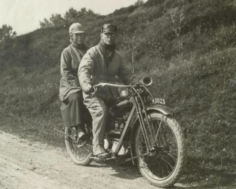 Bikeren Johannes V. Jensen