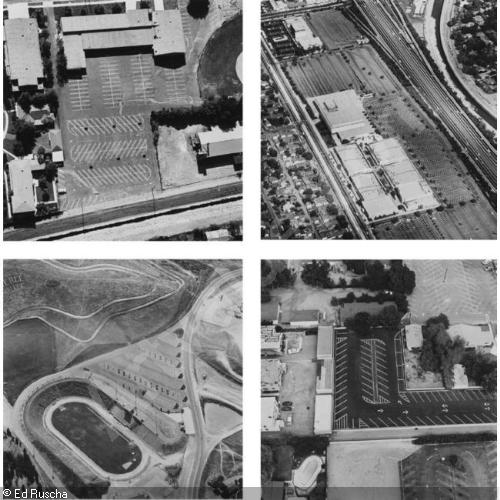 Ed Ruscha, Thirty-four Parking Lots in Los Angeles, 1967, s/h fotografi