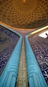 Den smukke Lotfollah-moské med påfuglekuplen i Isfahan - foto: Jens-Arne Sørensen.
