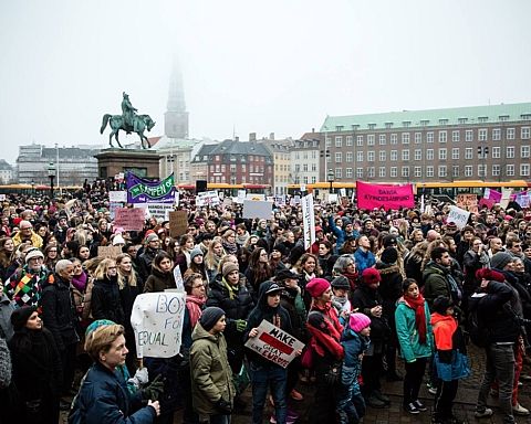 5000 til protestmarch i KBH – vil valget af Trump samle danske feminister?