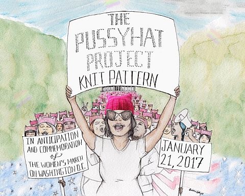 Pussyhatte demonstrerer mod Trump over hele USA lørdag