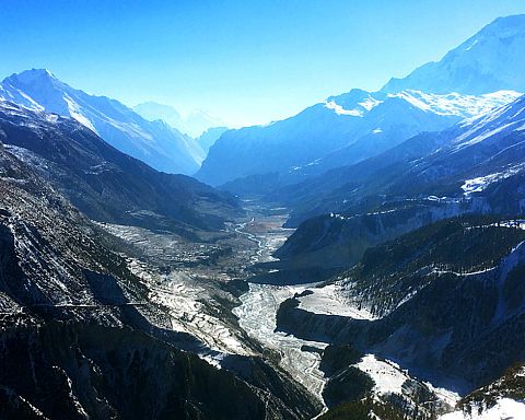 Når jeg vandrer i Himalaya dør jeg