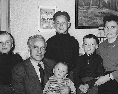 Min mor blev enke med 5 børn i 1959