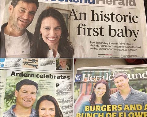 Gretelise Holm: Love Actually i NZ – statsminister er gravid