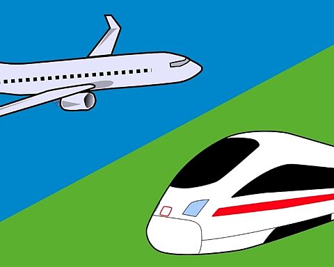 Surprise, surprise: Det tager længere tid at køre tog end at flyve