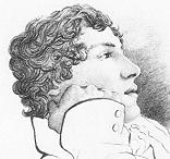 John Keats tegnet i 1819 af vennen Charles Brown. Wikimedia Commons.