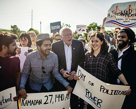 Hvorfor er Bernie Sanders så rasende populær blandt amerikanske muslimer?