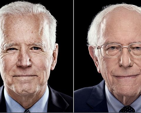 Demokratisk debat - Joe Biden og Sanders