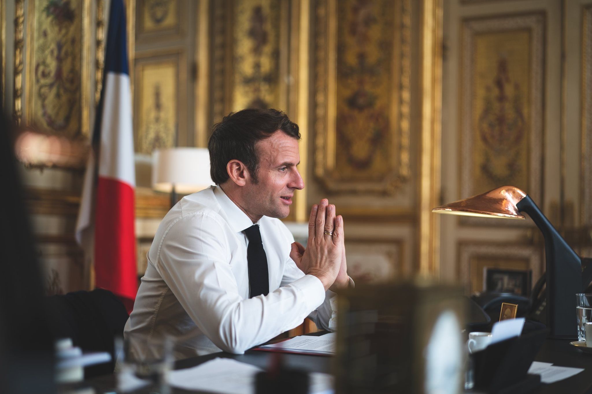 Macron er populær efter udbruddet af coronavirus i Frankrig