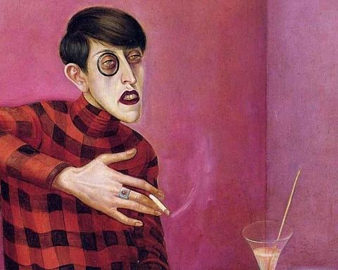 Nanna Mogensen - Sylvia Von Harden (1927), by Otto Dix. Musuem of Modern Art at the Centre Georges Pompidou, Paris. Wikiart