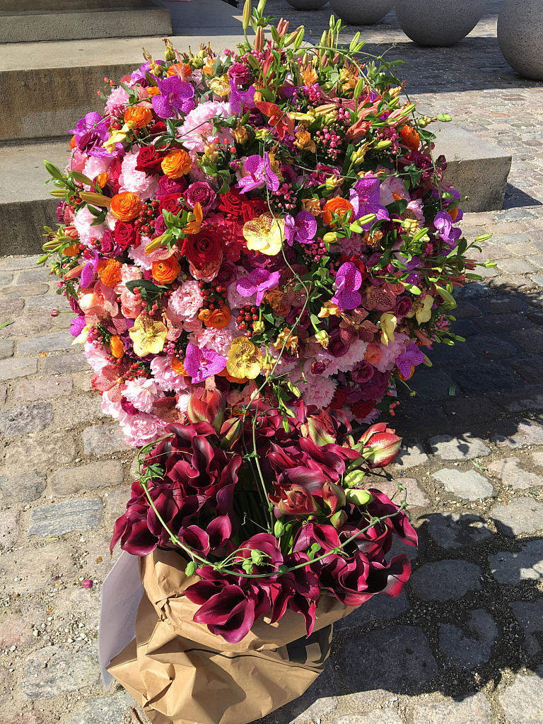 Copenhagen wrapped in flowers
