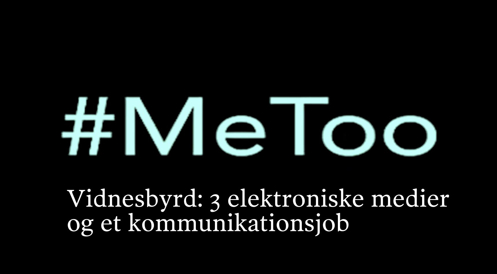 #MeToo vidnesbyrd2 DK