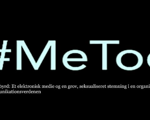 #Metoo i medie- og kommunikationsbranchen og dansk politik – vidnesbyrd #7