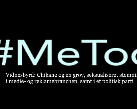 #Metoo i medie- og kommunikationsbranchen og dansk politik – vidnesbyrd #8