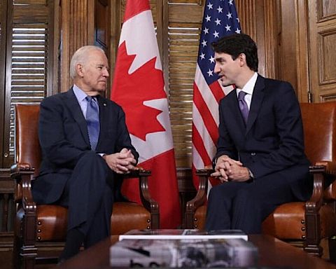 Biden og Trudeau