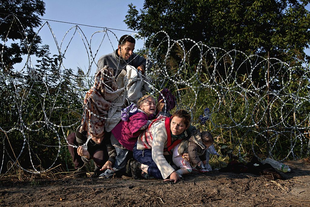 skamstøtte over europa Jacob ehrbahn foto flygtninge