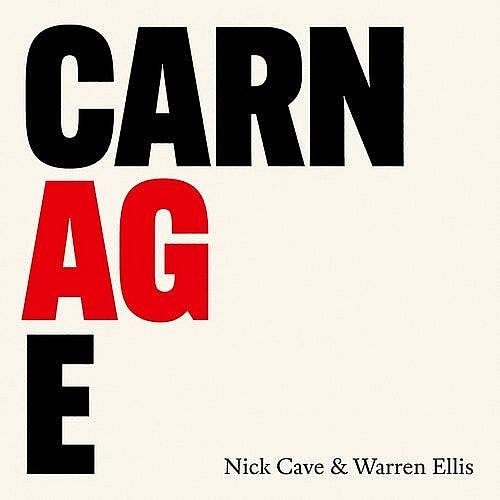 Nick Cave & Warren Ellis: Carnage, cover