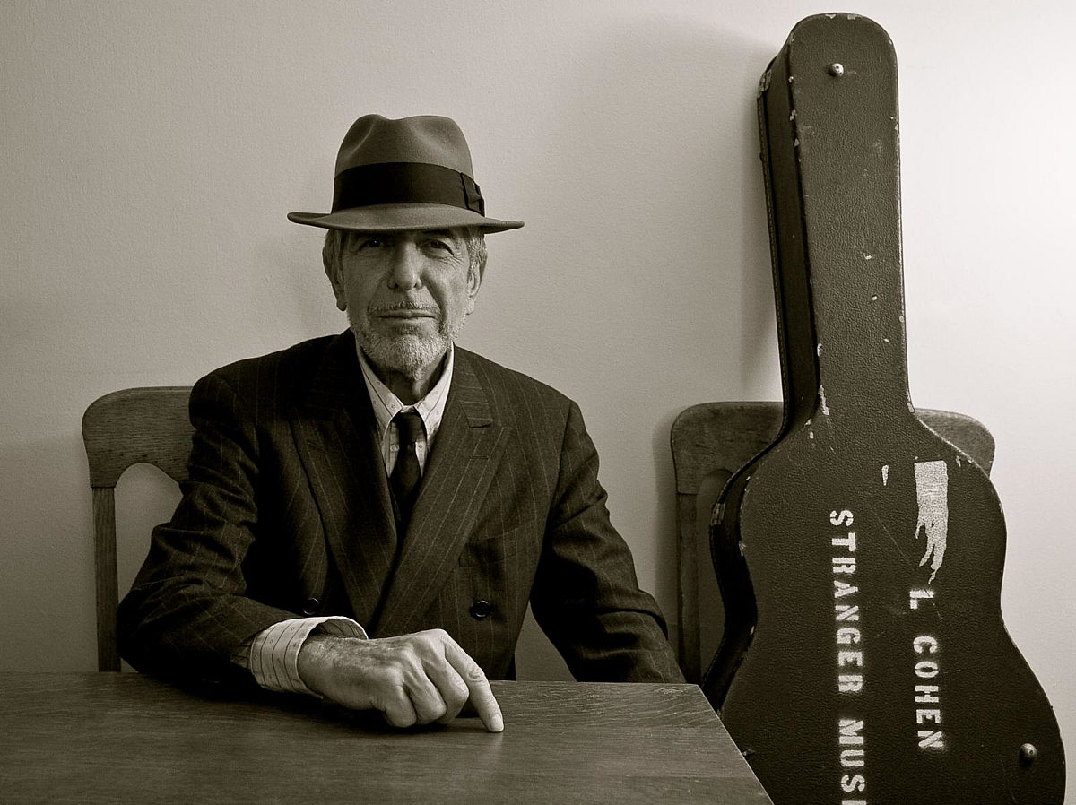 Leonard Cohen, pressefoto