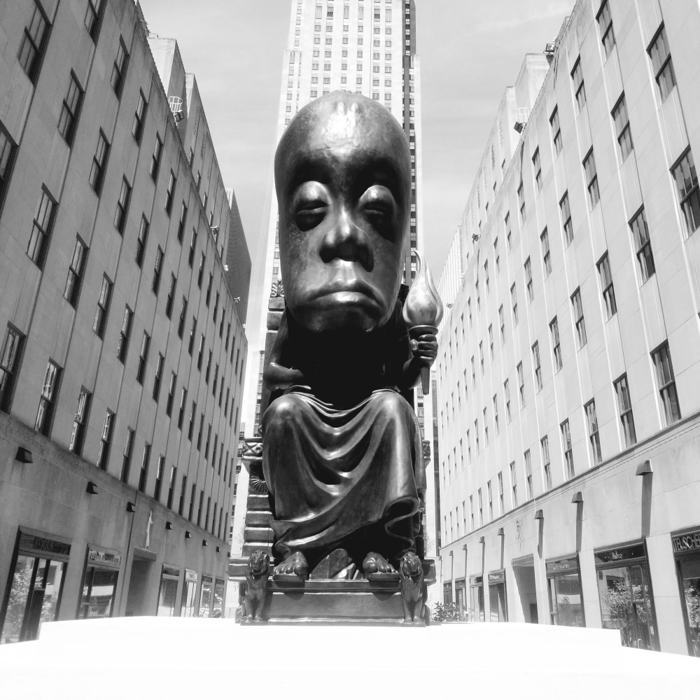 sort orakel New York usa statue