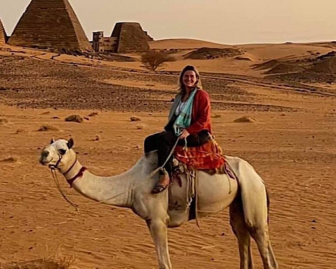 Blandt pyramider i Sudan