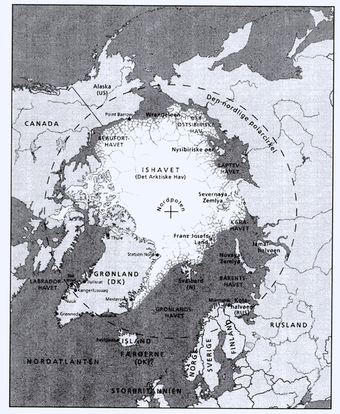 De tre dele af riget taler dårligt sammen om Arktis.