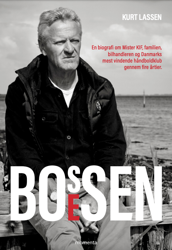 Omslag på bogen, Bossen Boesen, Momenta.