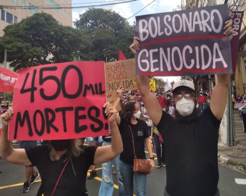 Demonstration mod Bolsonaro