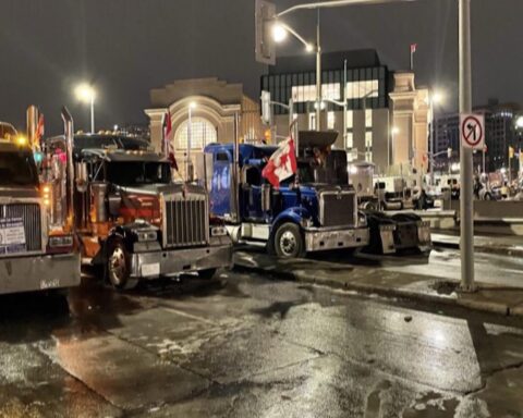 Canadiske lastbilprotester får konsekvenser