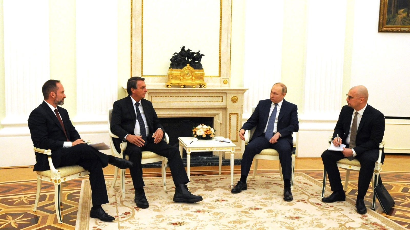 Jain Bolsonaro og Vladimir Putin