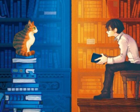 katten der ville redde bøgerne japansk børn ungdom empati