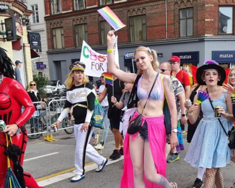 solidaritet regnbuefolk lgbt pride 2022 kvindebevægelse