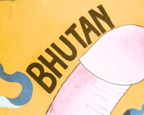 I Bhutan beskytter fallossymboler mod ulykker og sladder