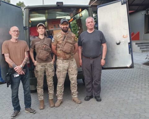 Jens Alstrup: Første møde med de russiske frivillige i ukrainsk uniform