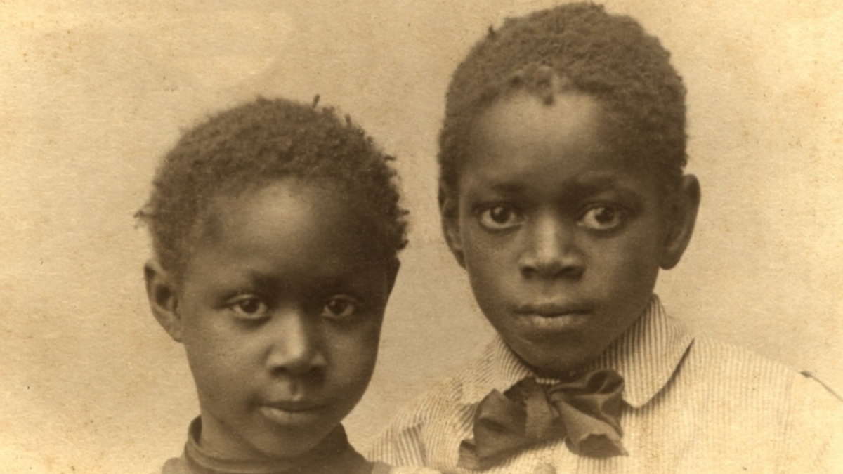 Alberta og Victor fra St. Croix udstillet i Tivoli
