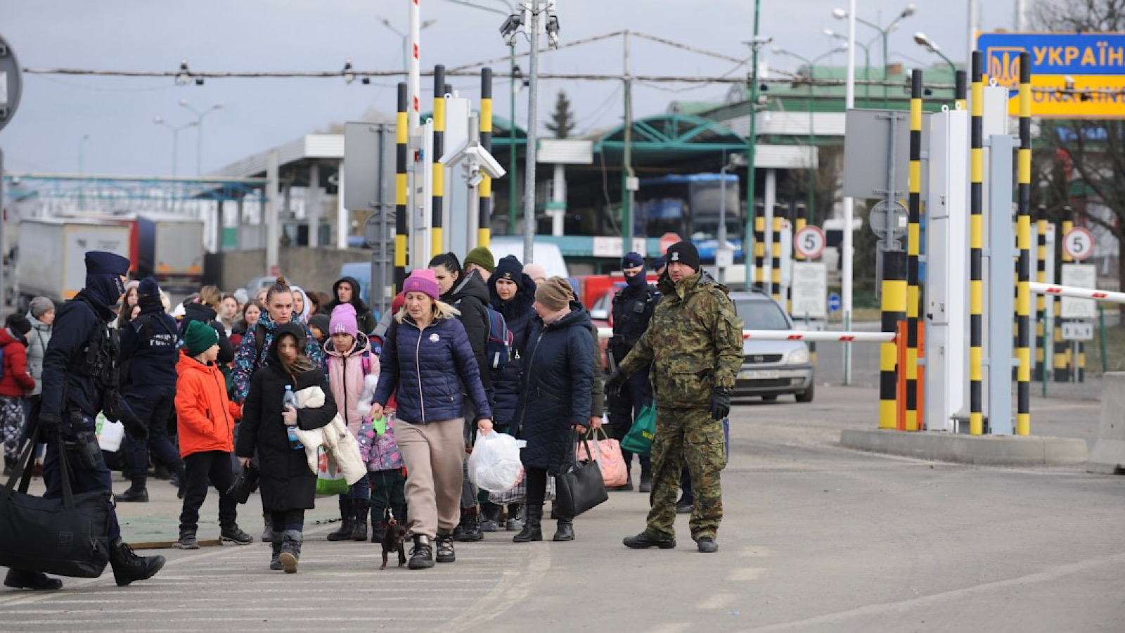 ukraine flygtning traumer krig