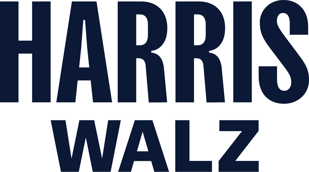 Harris Walz kampagne logo