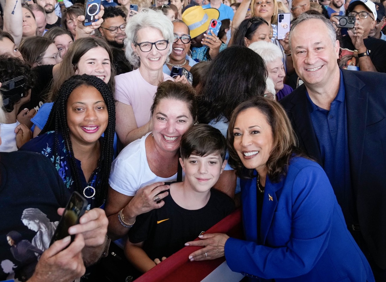 Kamala Harris til vælgermøde