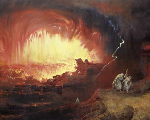 John Martin: The Destruction of Sodom And Gomorrah (1852). Laing Art Gallery, Newcastle upon Tyne. Creative Commons/Wikimedia.