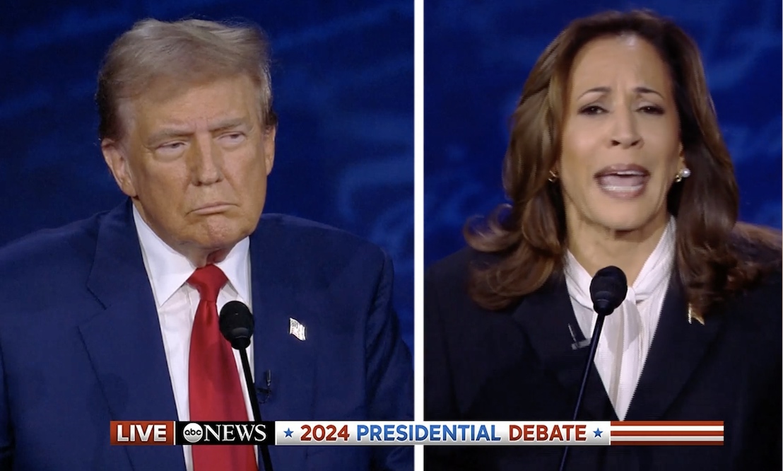 debat harris - trump