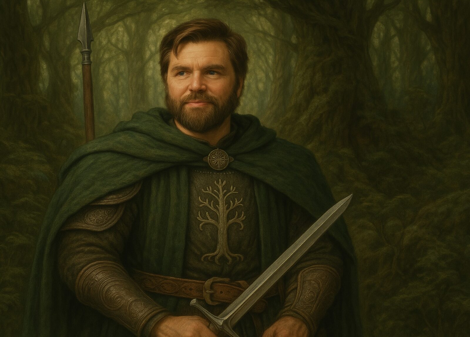 J.D. Vance som statist i Ringenes Herre