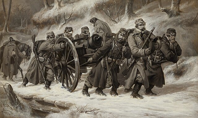 Foto fra krigen i Sydslesvig i 1864