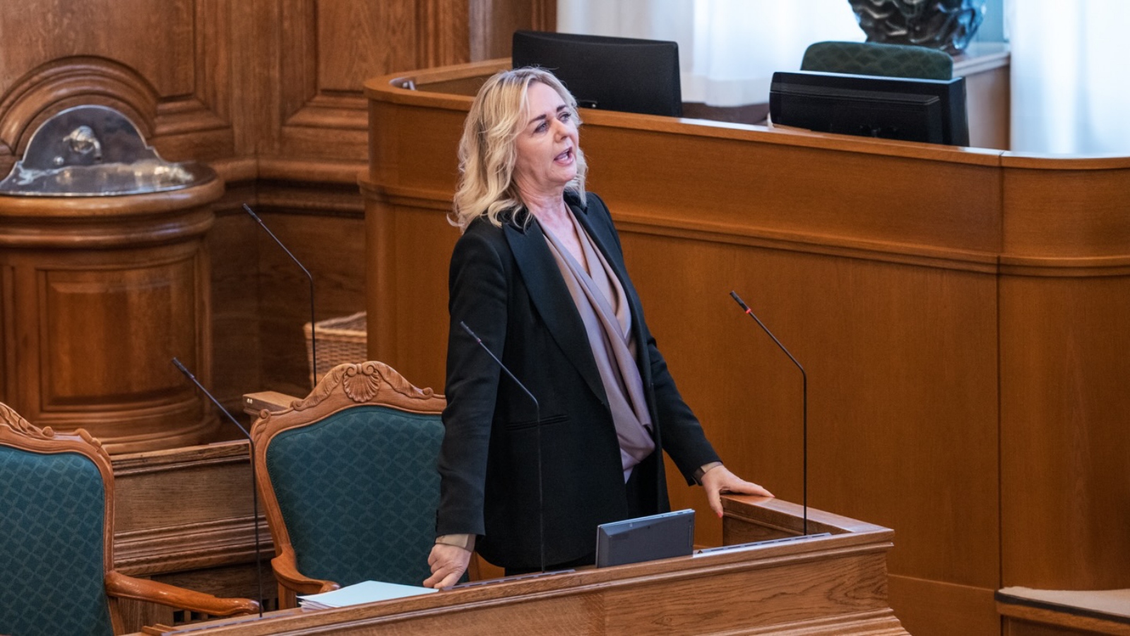 Mona Juul, formand for de konservative i Folketinget