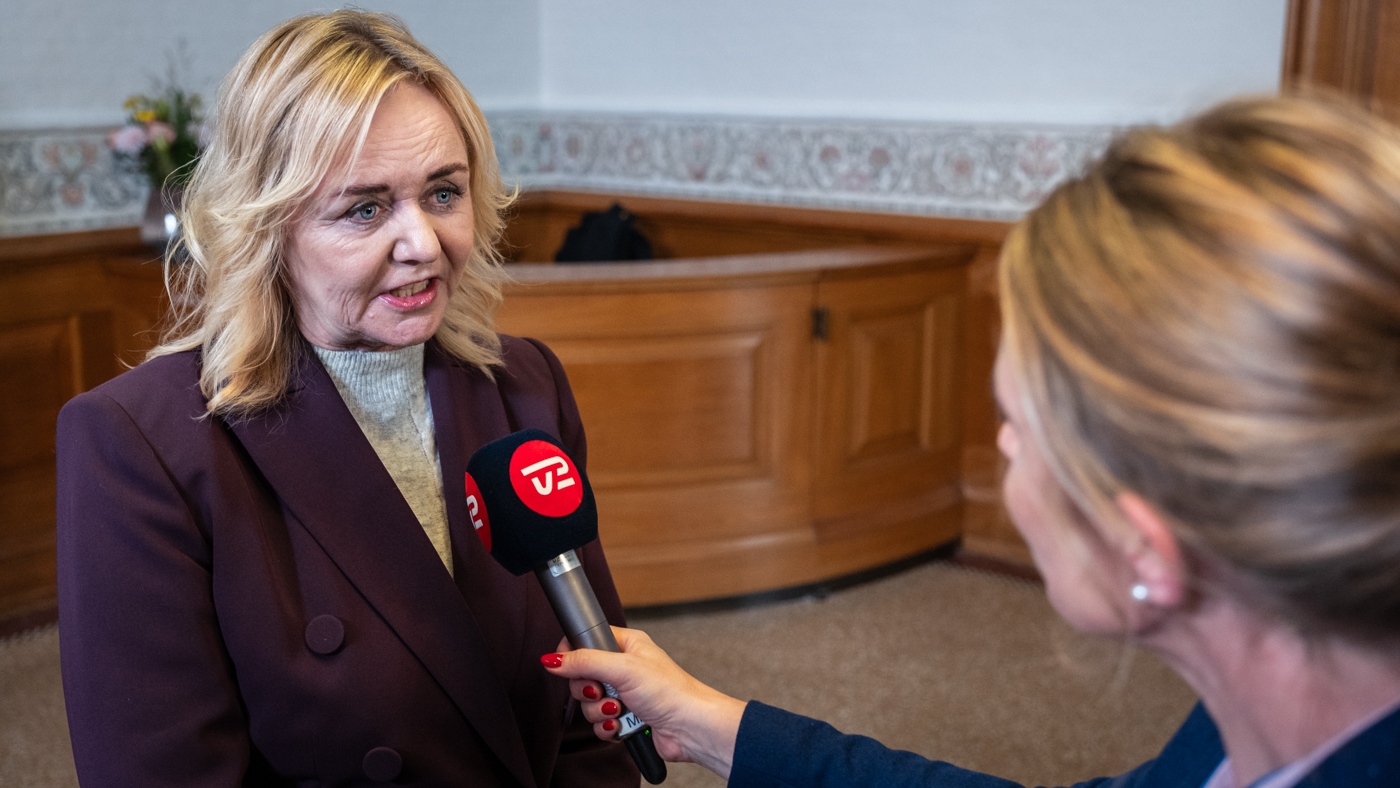 Mona Juul i Folketinget.