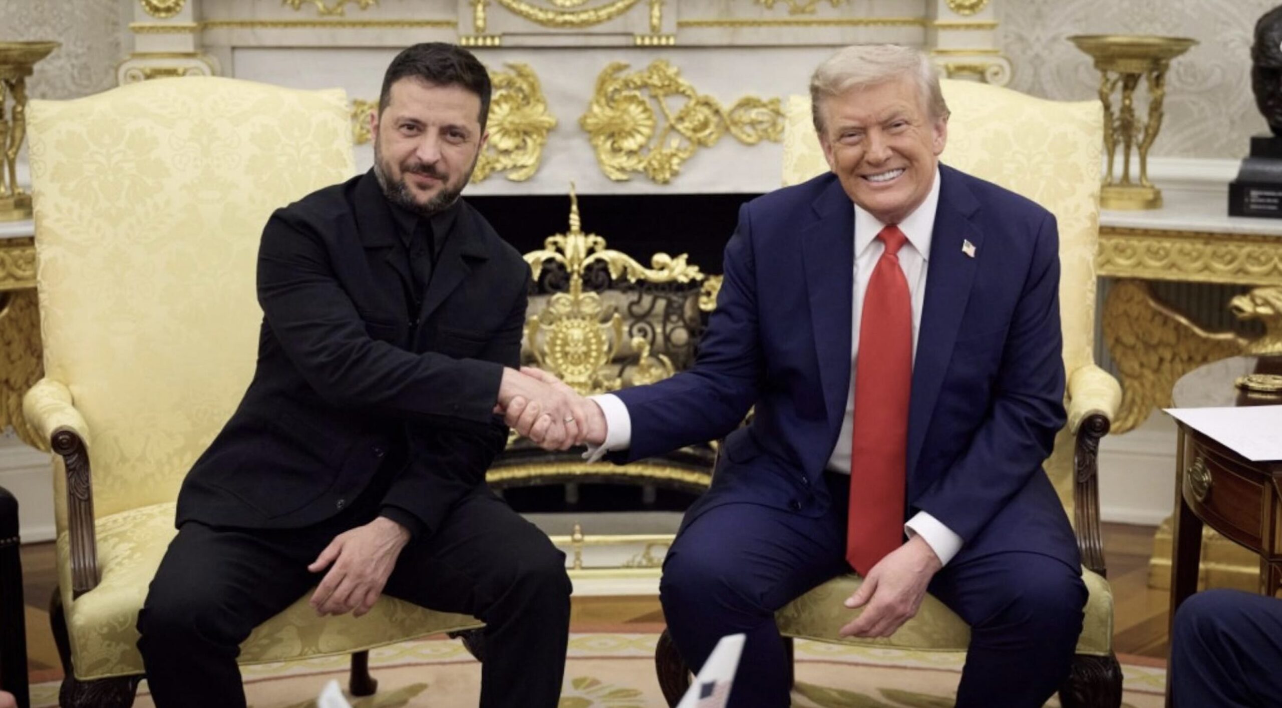 Trump og Zelenskyj