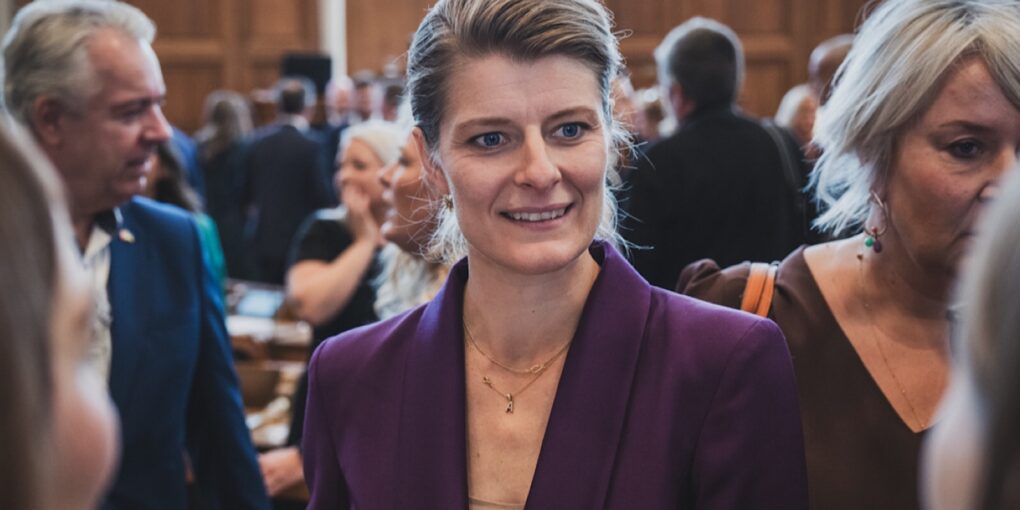 Foto af beskæftigelsesminister Ane Halsboe-Jørgensen