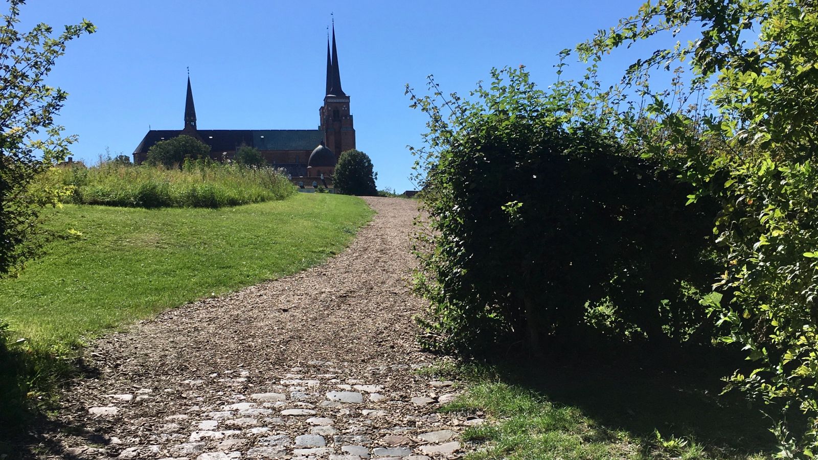 Roskilde Domkirke nær Louise Winthers barndomshjem.