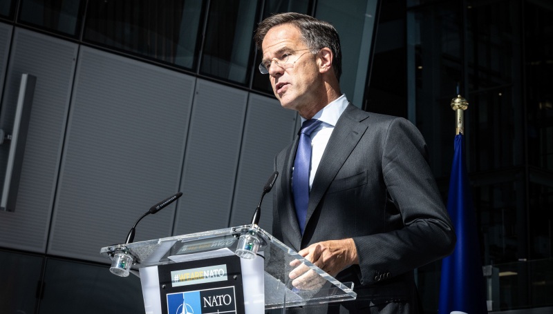 Mark Rutte, Nato, om Ruslands overtrædelse